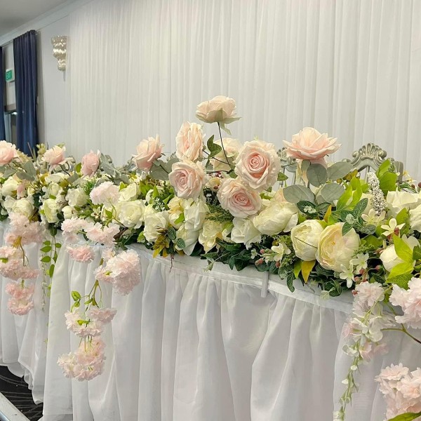 A beautiful setup @ White Orchid Reception