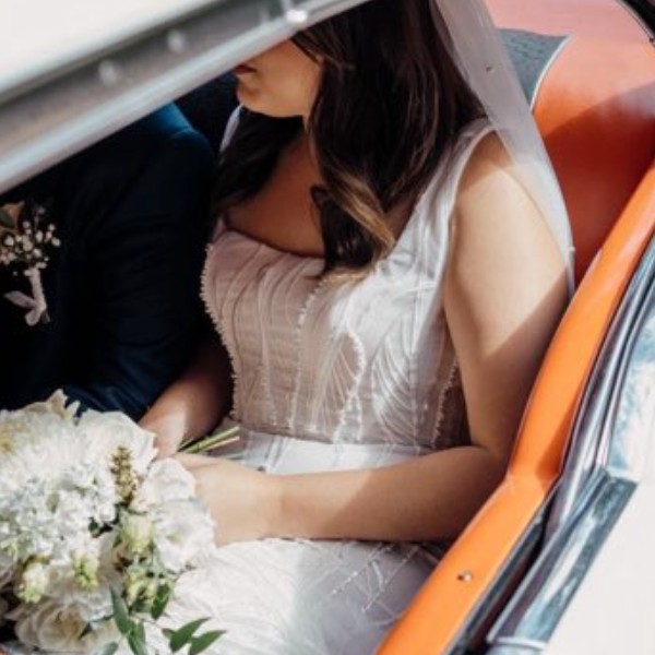 Chanel with our 57 Chevy 