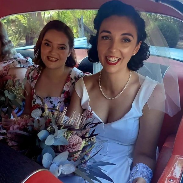 Gorgeous 50's style wedding