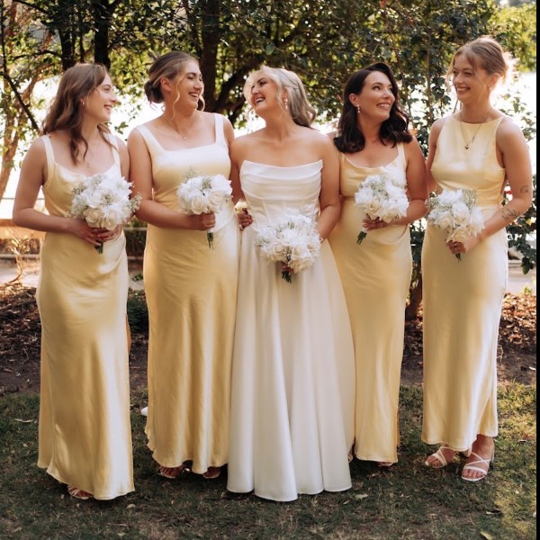 Beautiful bridal party