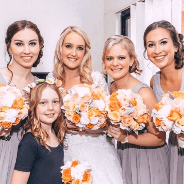 Amazing bride and bridal party!