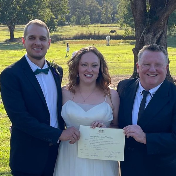 Mark David, Wedding Celebrant