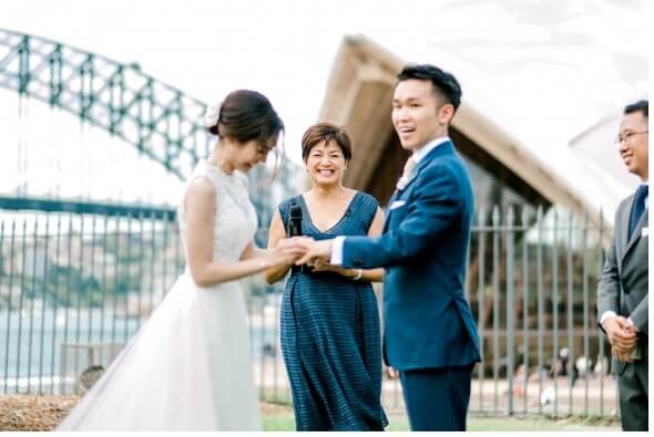 If you think you can't pull a wedding together in a couple of months, think of Janet & Jonathon who organised their wedding from Hong Kong  - in peak 
