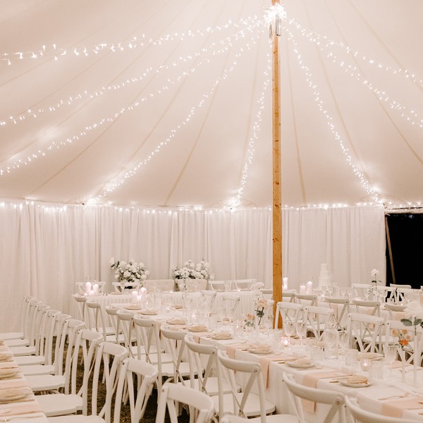 Reagan & Bridget's Wedding at Rocky Golf Club, under the Sperry Tent