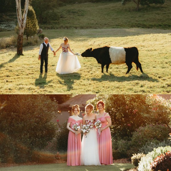 L&G Mount Mee Private Property Wedding - Tom Hall Photography Credit