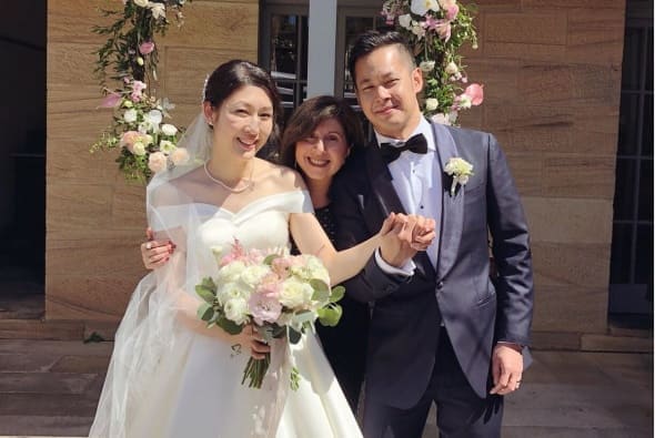 Moments like these! John & Eunice = Love.