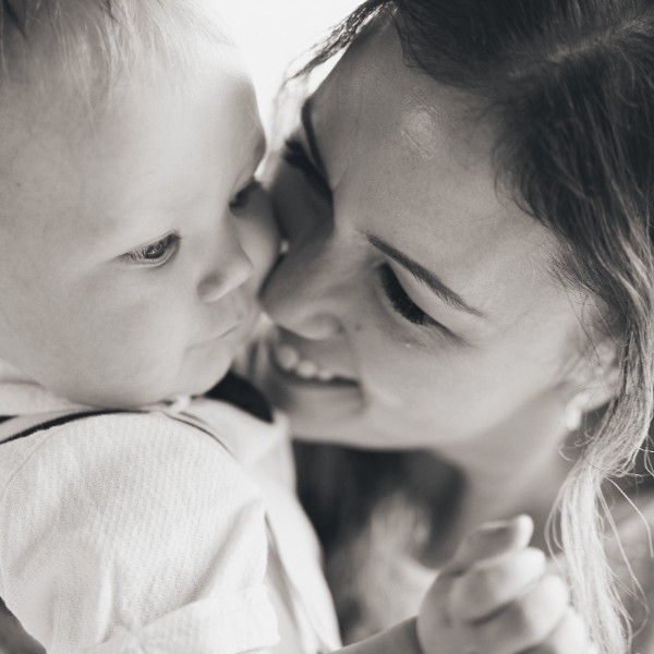 Bride & her little guy