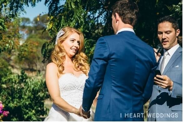 a happy couple in York