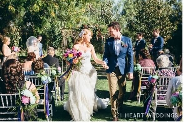 a happy couple in York