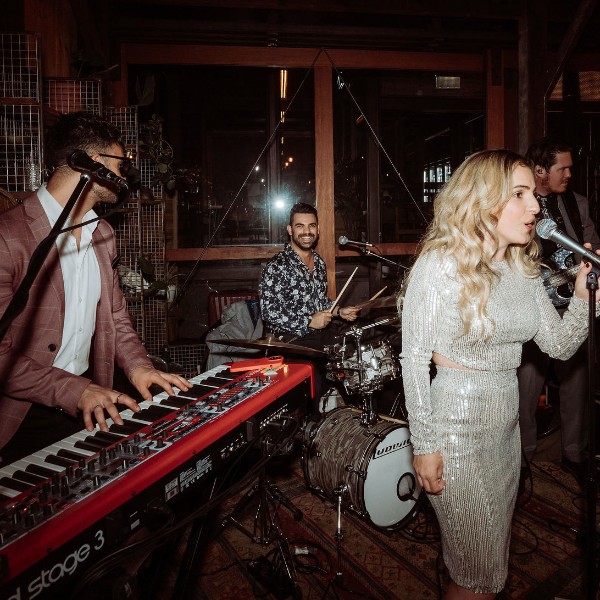 4 piece wedding reception band