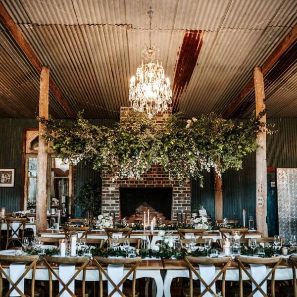Inside the Barn Photo by Red Berry Photography