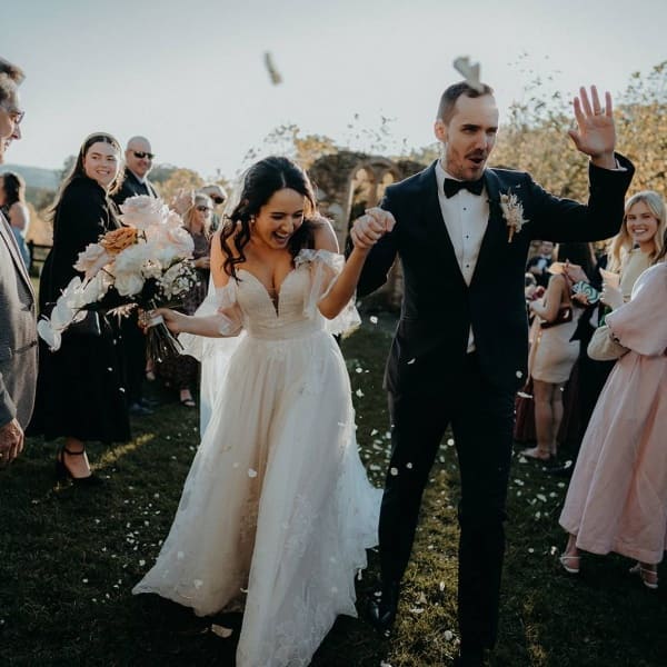 Just Married! Photo by RZ Media