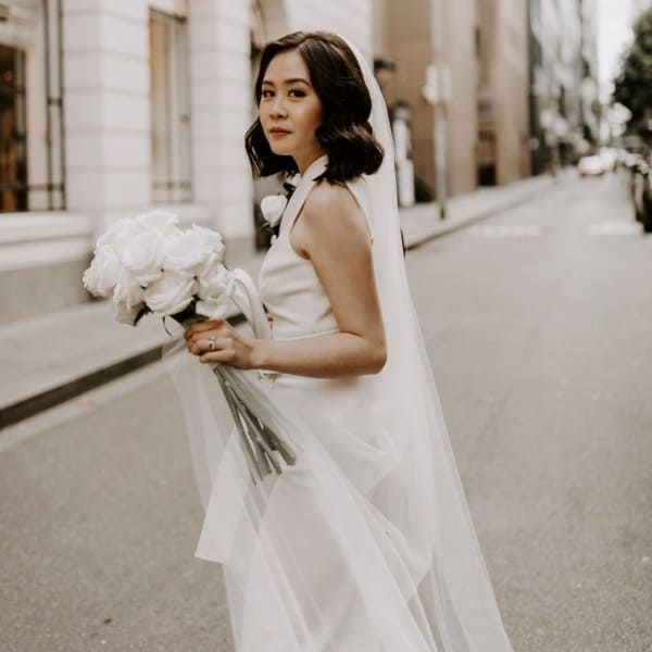 Bride, Tanya. Photographed by Arla Production.