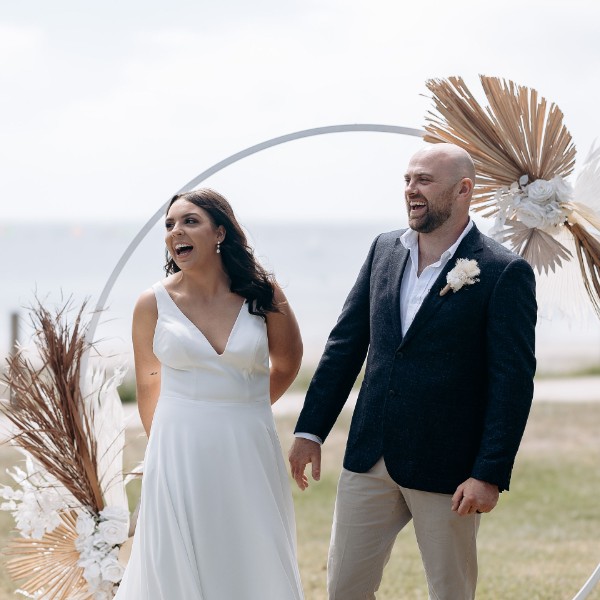 Hailey and Sam ceremony