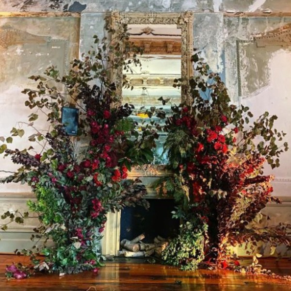 Custom Fireplace Arrangements at the George Ballroom