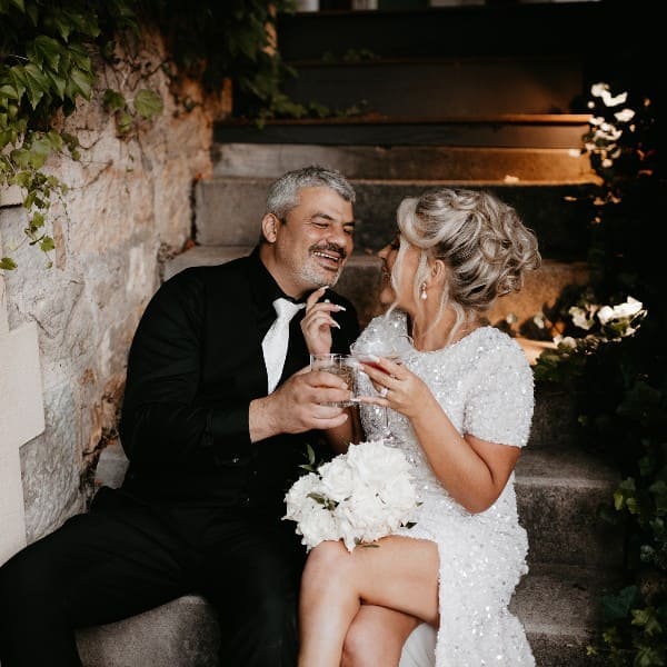 George & Simone at Mt. Lofty House