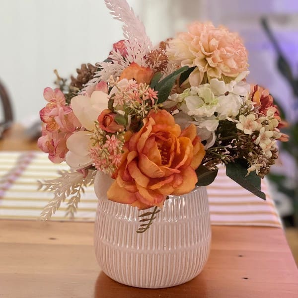 Sunset Pot Centerpiece