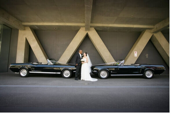 Mustangs in Black 1967 GT Convertible Mustangs. Photo by Gazi Photo.