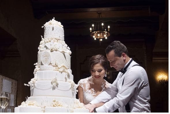 Giant Wedding Cake - Melbourne Australia - Nikos Cakes - ABIA Weddings