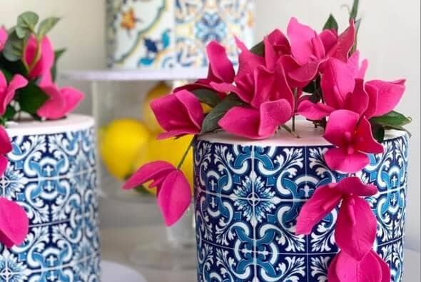 Colourful Wedding Cakes