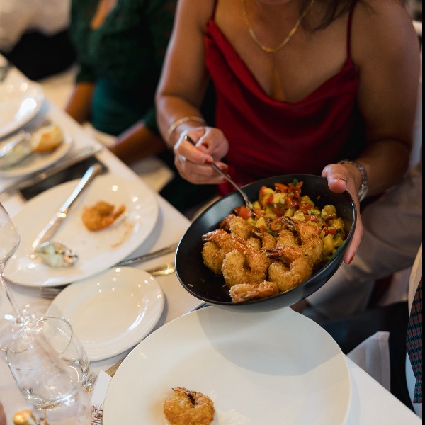 Delicious shared entrees