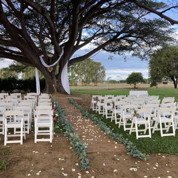 Yarraman Park Ceremony of Mr & Mrs Keeley