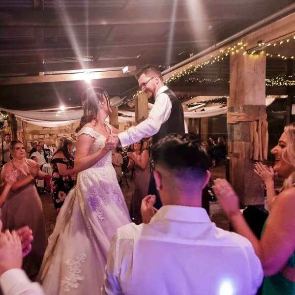 Bride and Groom Arabic belly dance