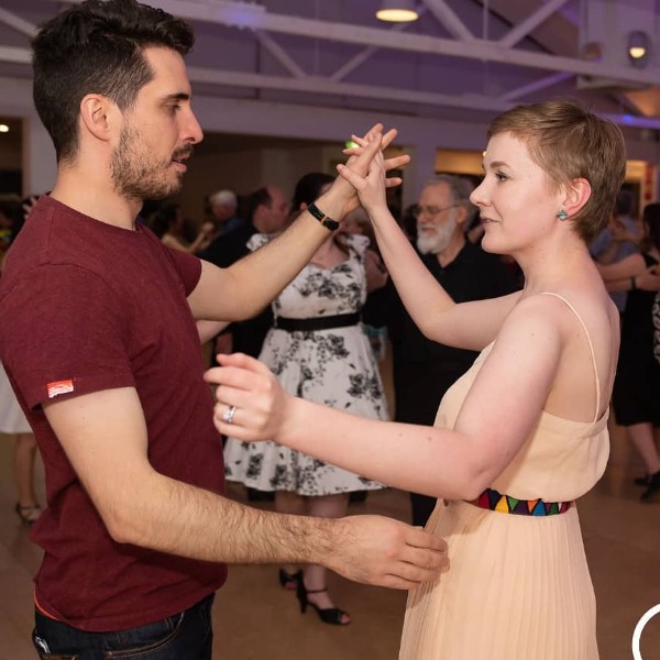 kat and george dancing