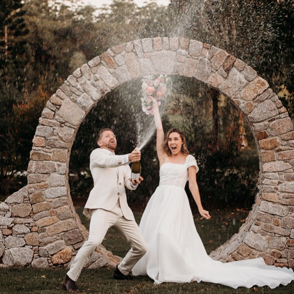 Sunshine Coast Wedding Champagne