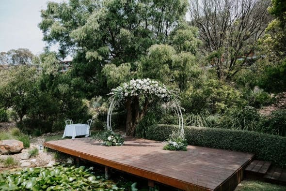 Tea Tree GArden Ceremony