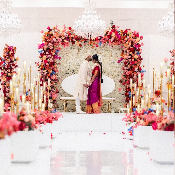 Our beautiful couple Abby & Rishi  - Wedding 2024 - Photo Credit Shevan J Photography