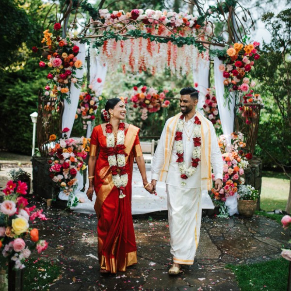Our beautiful couple Maduri & Vignesh - Wedding 2024 - Photo Credit - BHARGAV BOOPA Photography