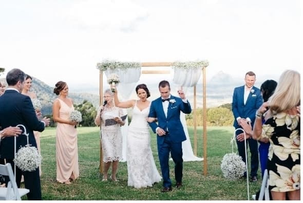 Katie & Clint's Wedding - Maleny Retreat