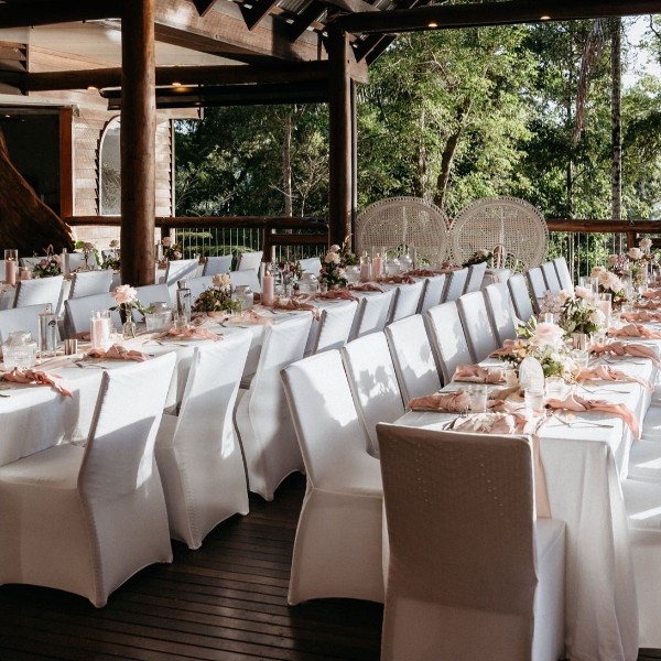 Reception on Sunset Deck