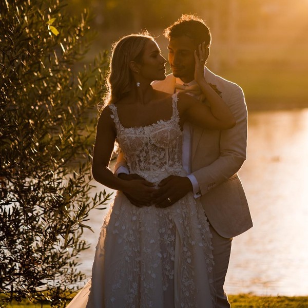 Sunset photos at Serafino lake