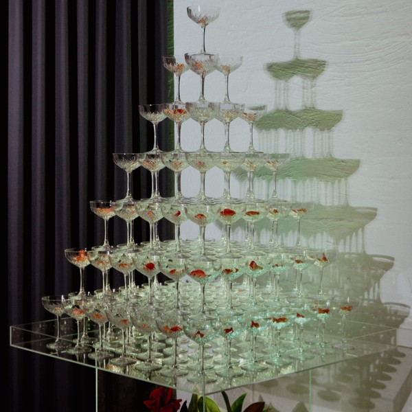 Champagne & cocktail tower