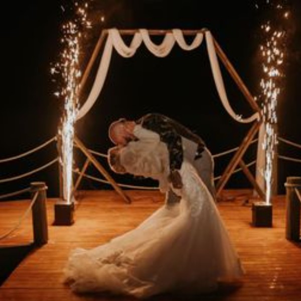 Cold Sparkulars on Jetty