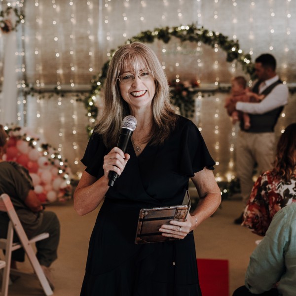 Celebrant image by Kayla Martin Photography