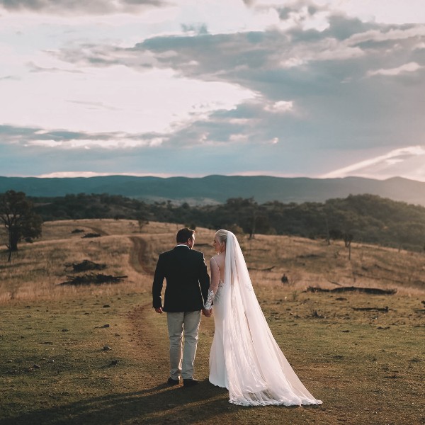 Hayden & Kimberley’s Granite Belt wedding on the family sheep station.