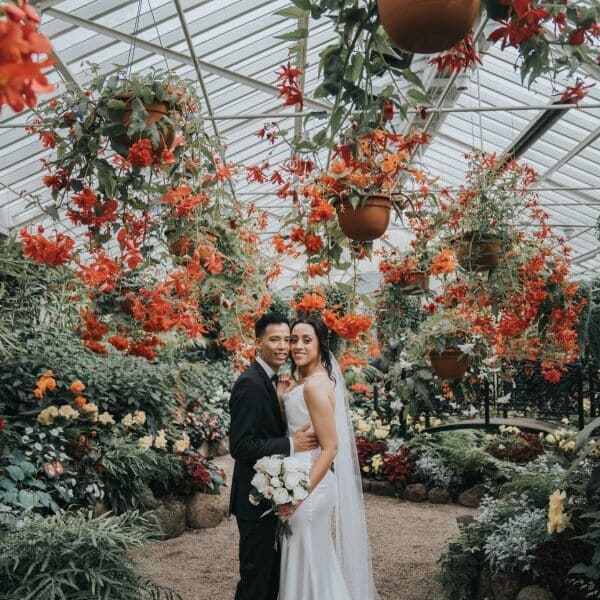 Boston & Lisa | Conservatory Fitzroy Gardens