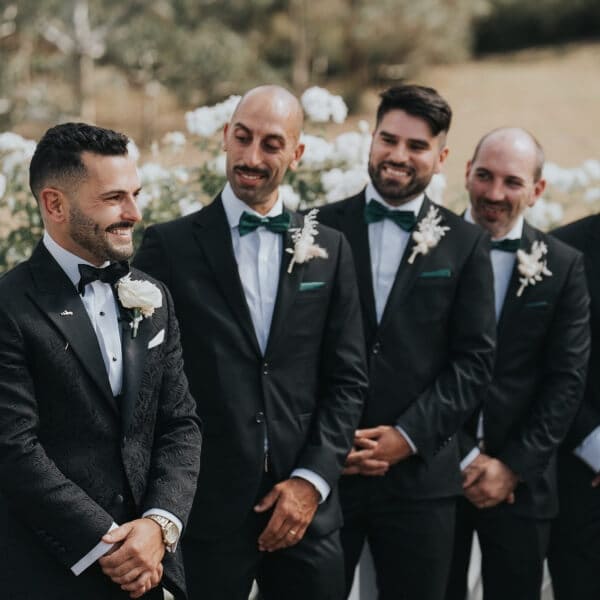 All eyes on the grooms reaction ! :O