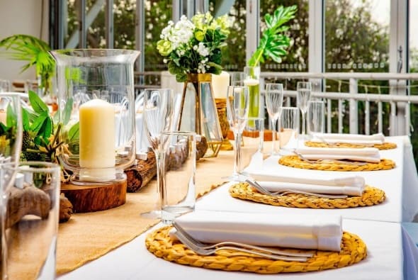 Bridal Table long shot