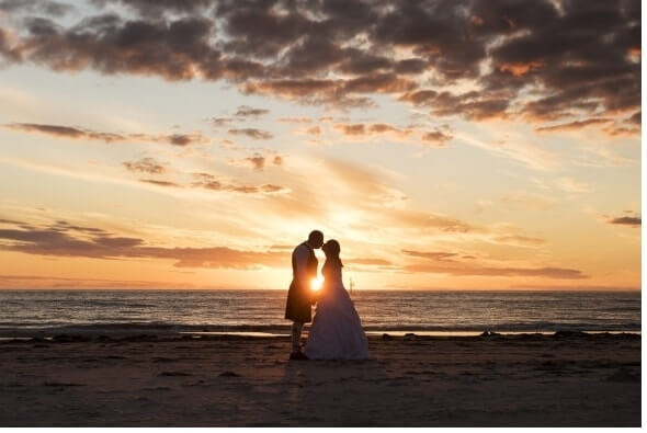 Sunset Wedding