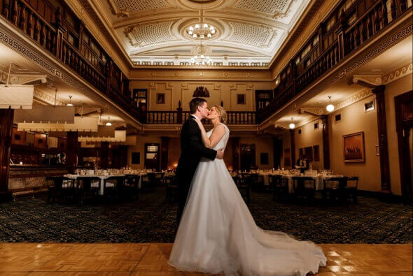 Alicia and Mathew - Members' Bar