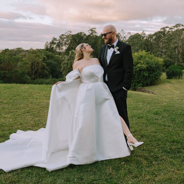Diminee & Tom at Maleny Manor