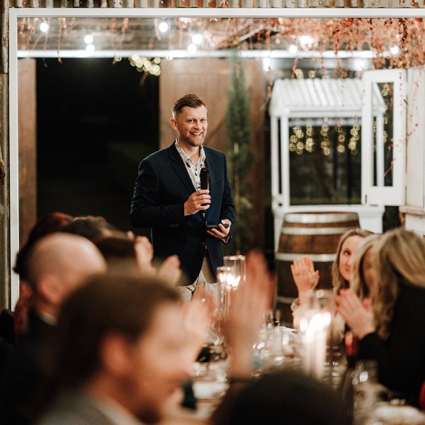 MC - The Master of Ceremonies you choose can make or break your Reception atmosphere!