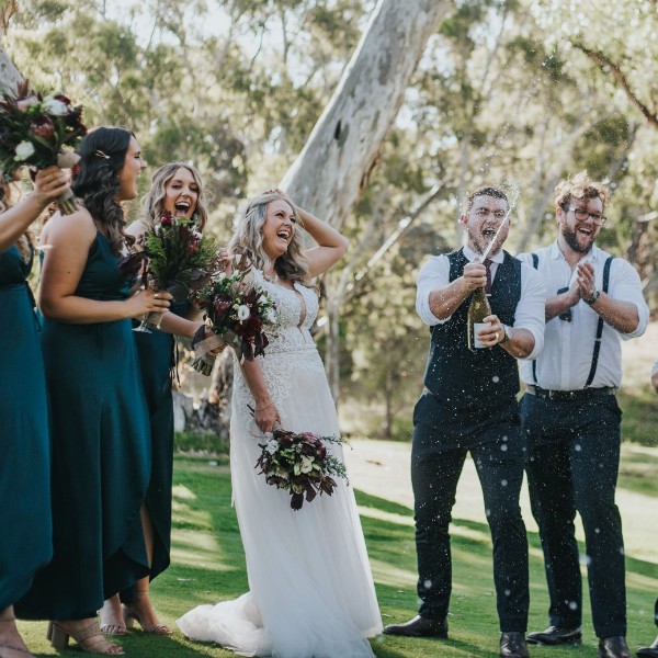 We love a champagne showers photo at Tea Tree Gully Golf Club