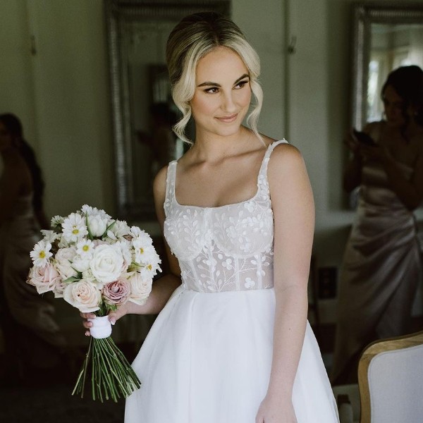 Upstyle with face framing for Kate