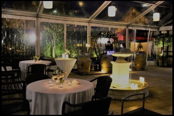 Outdoor Cocktail Wedding Venue