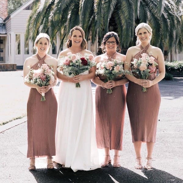 Lucy & her bridesmaids